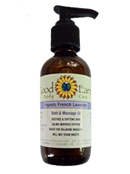 Organic French Lavender Bath & Massage Oil